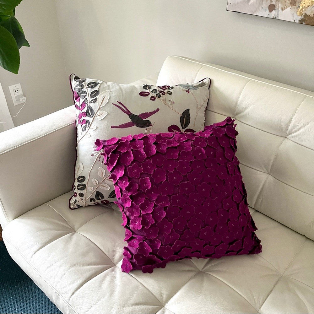 Throw Pillow Covers (x2)